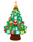 Oversized Christmas Decorations DIY Felt Cloth Christmas Tree