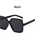 1 PC Car Motor Oversized Square Sunglasses for Women and Men UV Protection Eyeglasses Retro Big Frame Sun Glasses Fashion Shades