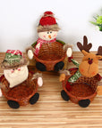 Christmas Decorations New Christmas Candy Basket Christmas Tabletop Ornaments Children's Candy Decorations