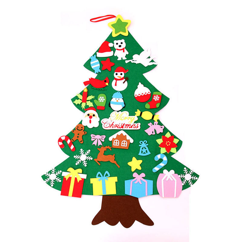 Oversized Christmas Decorations DIY Felt Cloth Christmas Tree