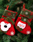 Christmas Decorations Printed Candy Bag