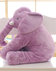 Soft Comfort Elephant Plush Toy  Accompany Sleeping Baby Sleep Child Pillow Leather Shell