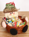 Christmas Decorations New Christmas Candy Basket Christmas Tabletop Ornaments Children's Candy Decorations