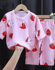 Summer Clothes Cotton Silk Air-conditioning Clothes Baby Clothes