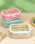 Wheat Straw Insulated Lunch Student Convenient Lunch Box