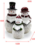 Christmas Snowman Resin Decorations Ornaments