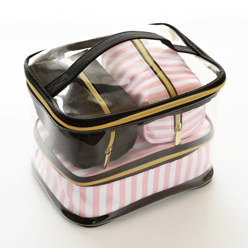 Pvc Portable Toiletry Bag Suit