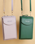 Mobile Phone Crossbody Bags Clutch Large Capacity Long Wallet Shoulder Bag Women