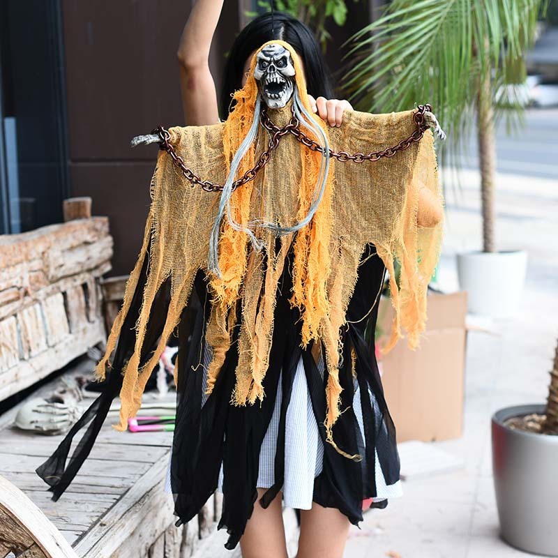 Halloween Props Chain Hanging Ghost Decorations