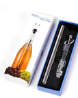 Wine Bottle Cooler Stick Stainless Steel Wine Chilling Rod Leakproof Wine Chiller Beer Beverage Frozening Stick Bar Tools