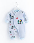 Cute Baby Printed Cotton Jumpsuit