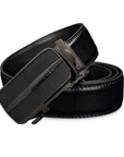 Men's Ratchet Belt Leather Mens Belt With Slide Buckle Ratchet Belts For Men USA