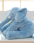 Soft Comfort Elephant Plush Toy  Accompany Sleeping Baby Sleep Child Pillow Leather Shell