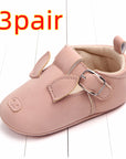 Spring and autumn cartoon animal baby shoes matte leather non-slip soft bottom baby shoes wholesale 0884