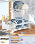 Kitchen Dish Rack Draining Rack Tableware Flat Ware Storage Rack