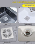 Disposable Self-adhesive Tian Zi Floor Drain Sheet Anti-blocking Insect-proof Anti-hair