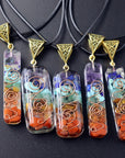 Meditation Seven Chakra Reiki Pendant