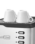 Geek Chef Espresso Machine, Espresso&Cappuccino Latte Maker 20 Bar Coffee Machine Compatible With ESE POD Capsules Filter&Milk Frother Steam Wand, 950W, 1.5L Water Tank,Ban On Amazon