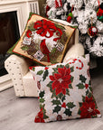 Christmas Square Pillow Cover Home Christmas Decorations