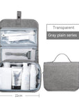 Waterproof Portable Travel Buggy Large Capacity Hanging Men's Toiletry  Storage Bag