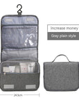 Waterproof Portable Travel Buggy Large Capacity Hanging Men's Toiletry  Storage Bag