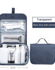 Waterproof Portable Travel Buggy Large Capacity Hanging Men's Toiletry  Storage Bag