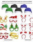 Christmas Decorations Glasses Suit