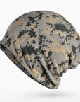 Hats Caps, Dual-use Men's And Women's Baotou Camouflage Bibs