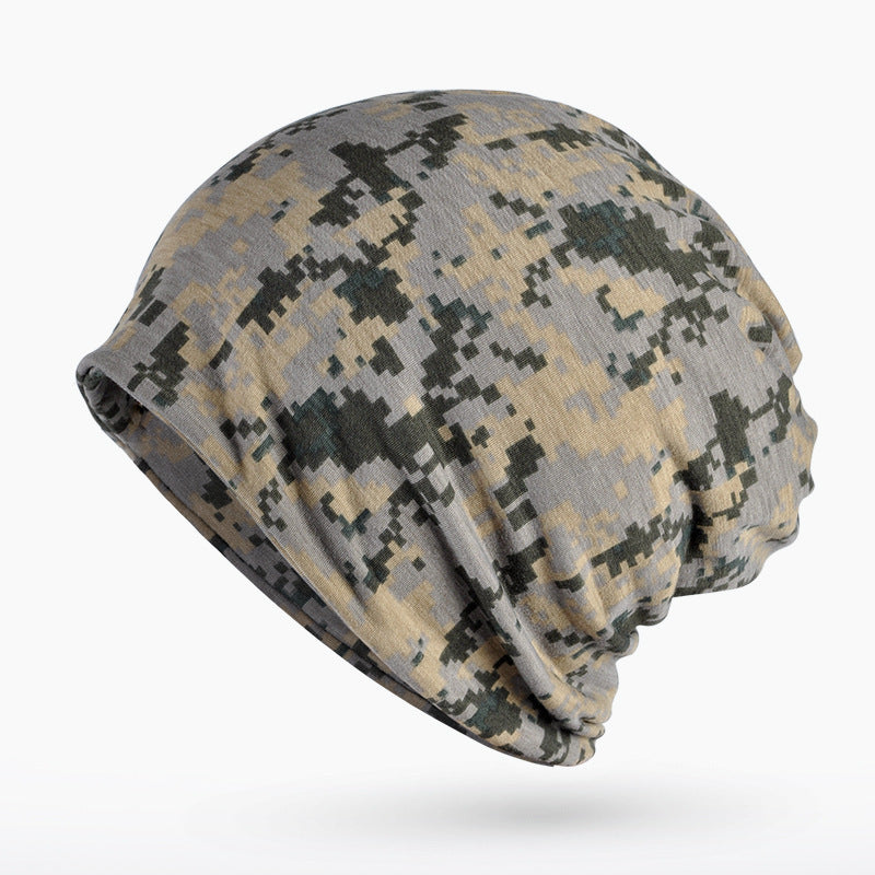 Hats Caps, Dual-use Men's And Women's Baotou Camouflage Bibs