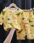 Summer Clothes Cotton Silk Air-conditioning Clothes Baby Clothes