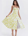 Summer Floral  A-line Dress