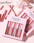 4pcs Lip Gloss Lip Liner Pen Set