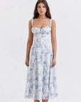 Summer Floral  A-line Dress