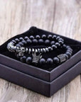 Matte Oxyn Stone Beads Bracelet