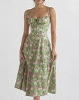 Summer Floral  A-line Dress